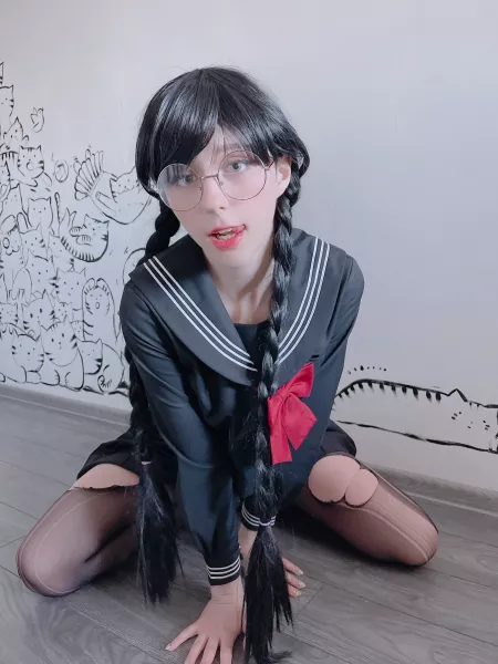 Naughty schoolgirl by Tulpina