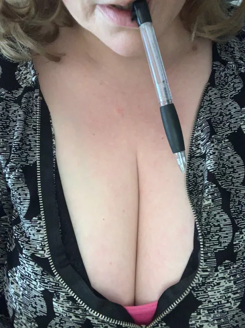 Naughty teacher at work 😉 by daddysbiggirl4