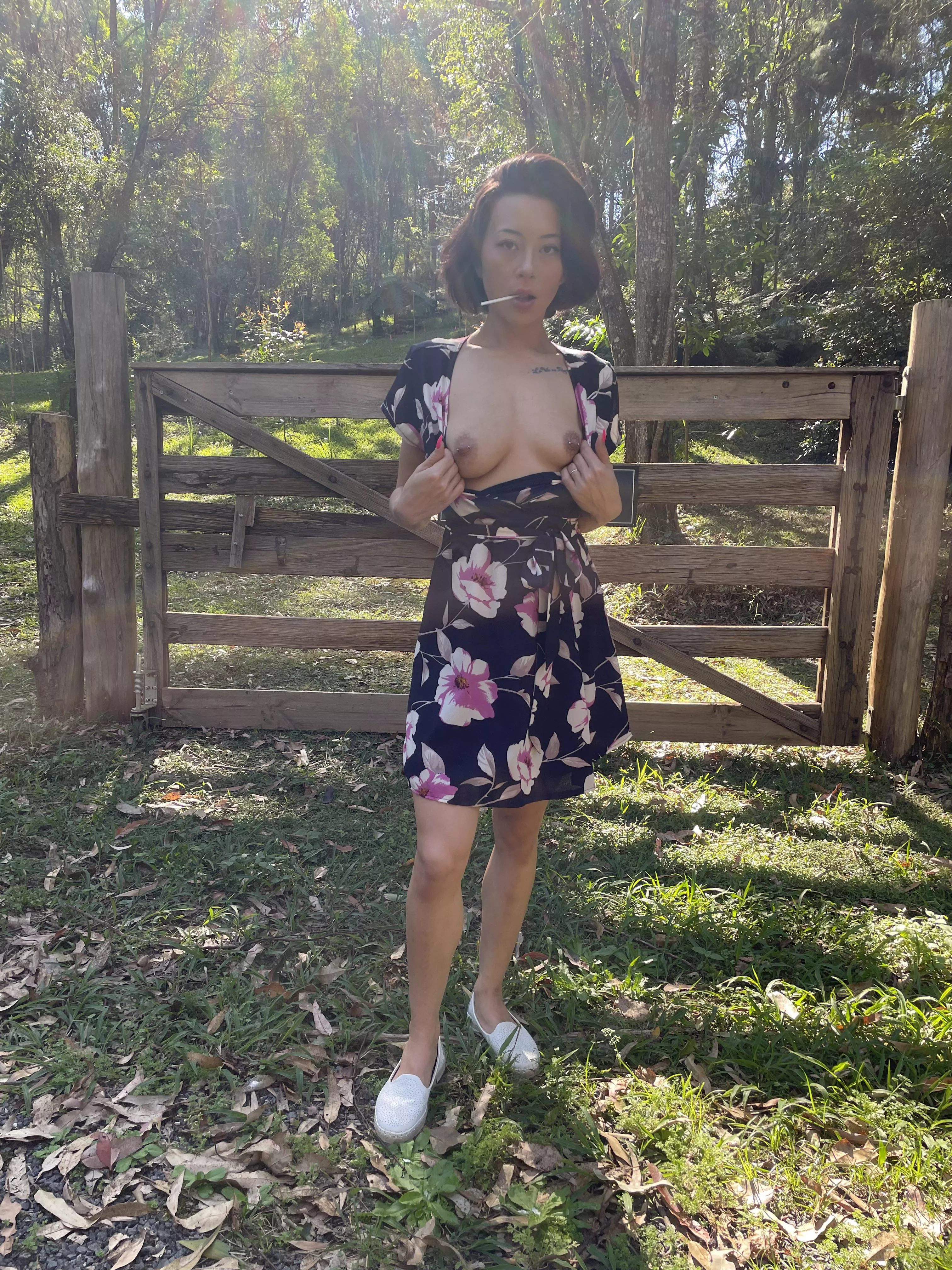 Naughtyyy, 5’1 and 45kgs 💜💜 posted by MrMrsSa