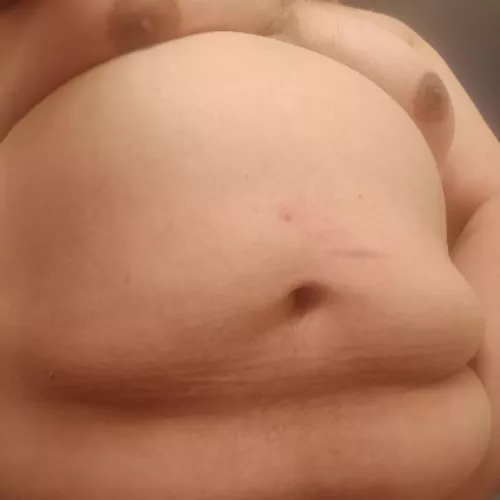 need a belly rub and my tits sucked and bit. any takers? by chublatinobrat