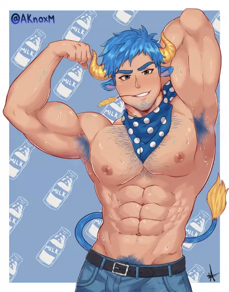 Need some milk (Aknoxm on Twitter) by Fun-Size-3560