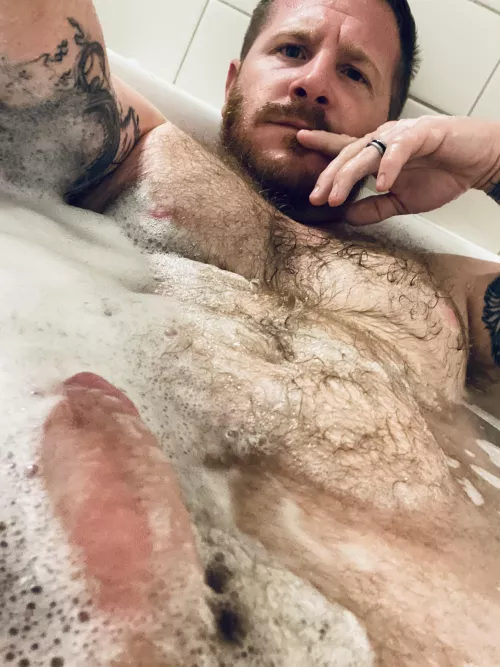 Needed a bath to work the kinks out this am [35] by JKPRW0221