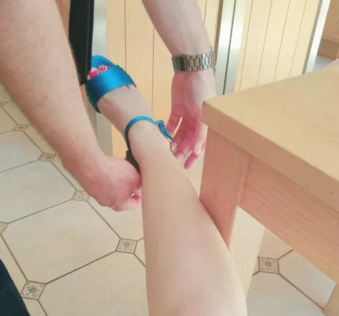 Needed help putting my heels on today ❤ by Aggravating_Unit742