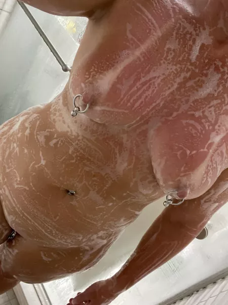 Needed to relax in a hot shower after today’s day at work by JustCurious1551