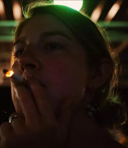 Neighbor smoking by tjgreen77