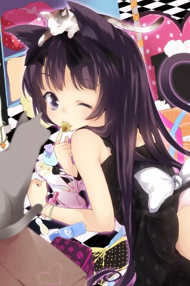 Neko with Nekos posted by Dhova