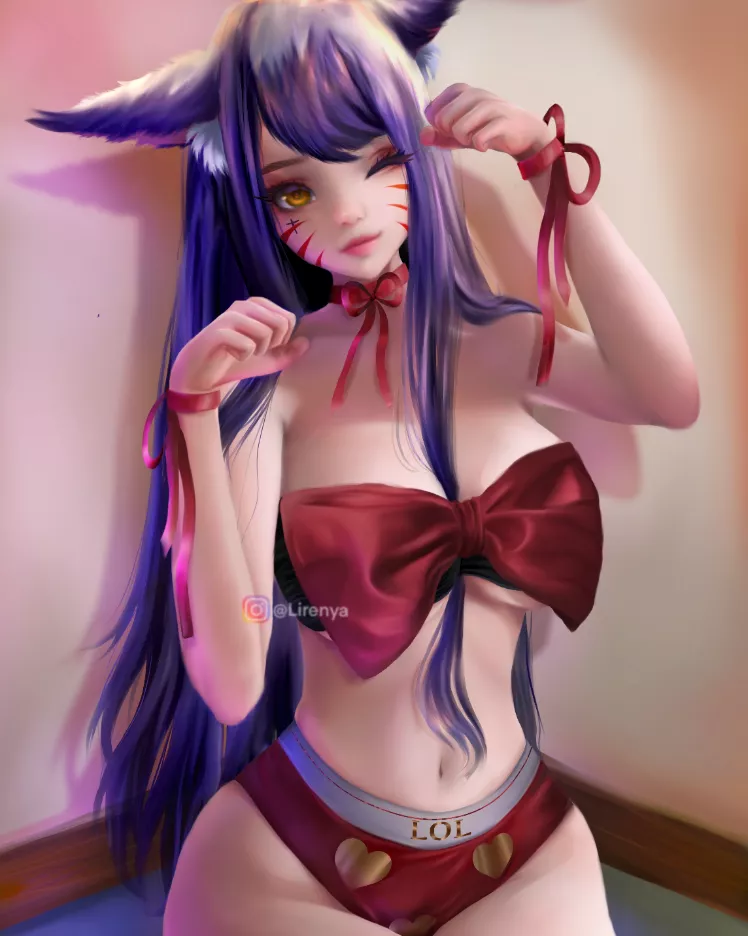 Nekomi - Valentine Ahri cosplay - [Lirenya] posted by Ik4erus