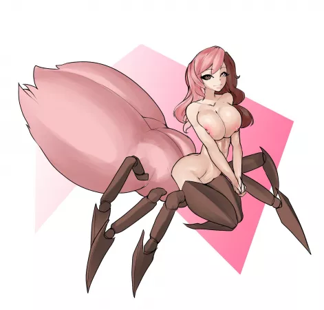 Neo from RWBY as a drider (Noodles Doodles) by MonsterFetish