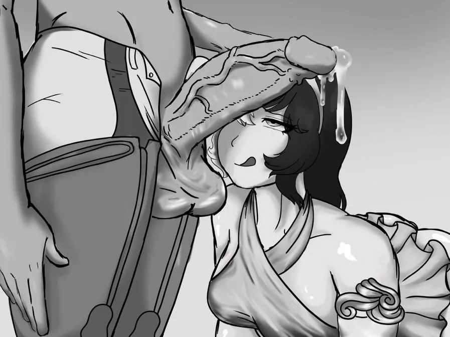 Neo has found a sweet treat to steal from Emerald, lucky Emerald (by: @KKenisi) posted by n6918