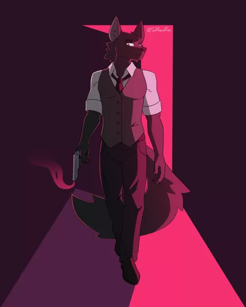 Neon lights (art by me @saltfrenchfries on twitter) by SaltFrenchFries