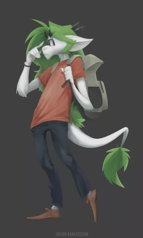 Nerd noodle (art by me) by ORO8ORO