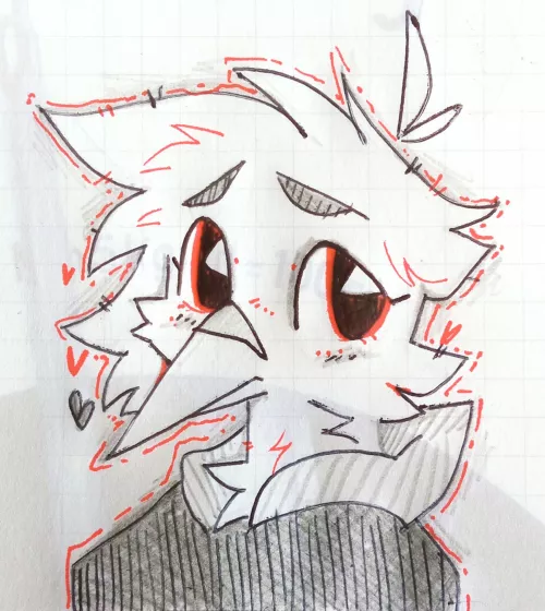 nervous birb - art by me by animablu