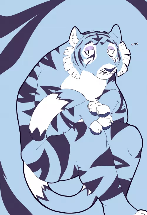 Nervous Tiger (@ShiroTheTiger) by ShiroTheTiger
