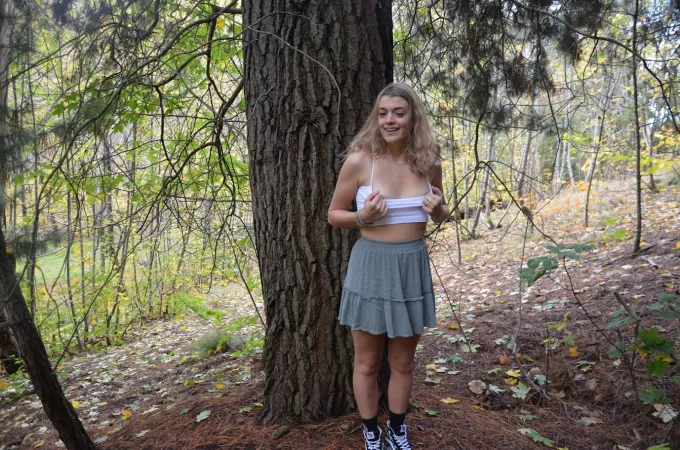 Nervously showing you a glimpse of my 18 year old nipples <3 by exhibgirl2003