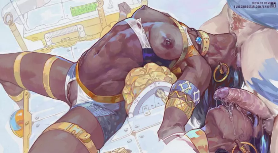 Nessas beautyfull body art by sabu by kinkyknight72