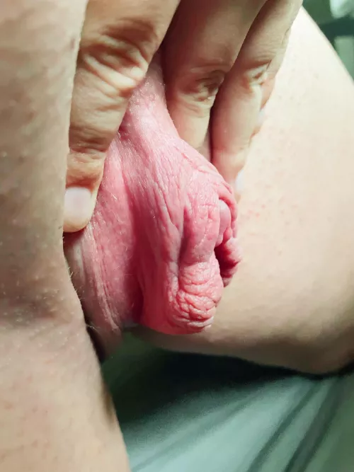 Never been so swollen and rock hard before! I wanna be forced to grow it even bigger 🥺 you like it? ✨💕 by Yougrindingonmyface