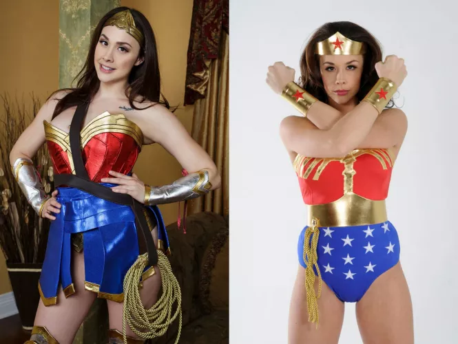 New and Vintage Wonder Woman by Feisty_Huckleberry52