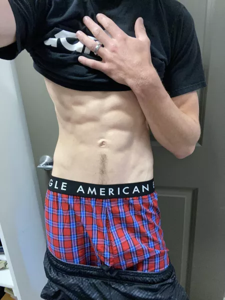 New boxers, bet you are wondering what’s underneath 😜😈 by izzyb38