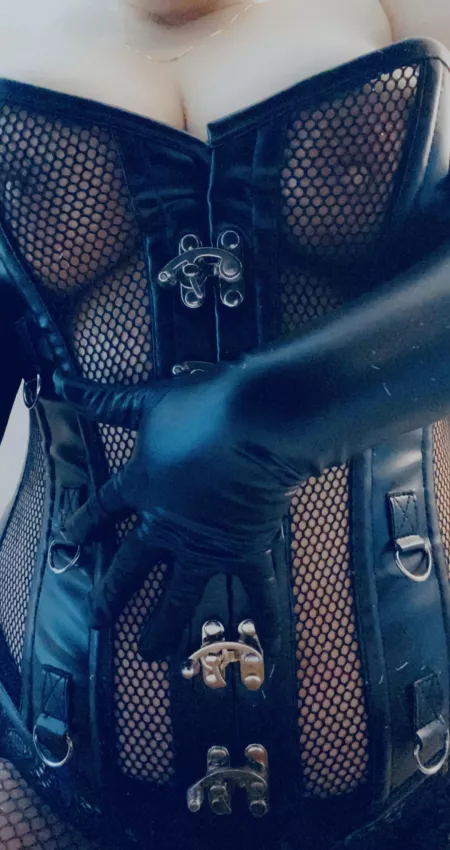 New corset and gloves! by Ok-Adeptness-6932