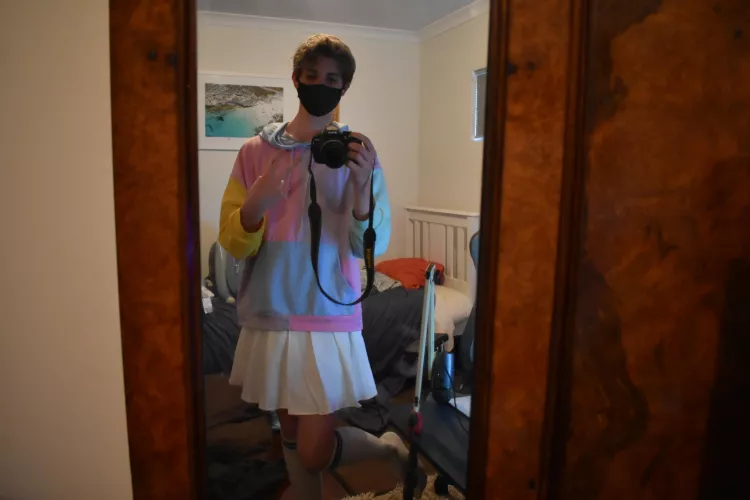 New femboy, any tips? Wish I had longer hair :( by RepresentativeOne781