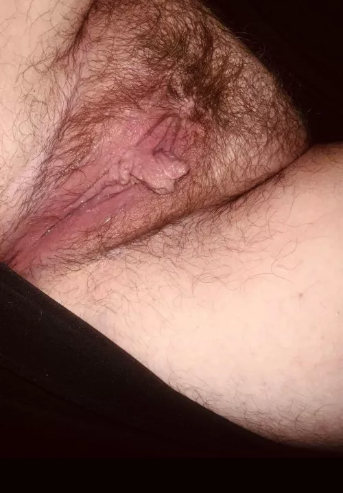 New here 💋First post! Such a soft, fat, hairy wet pussy!! Who wants to open her up ? by Shan_banann216
