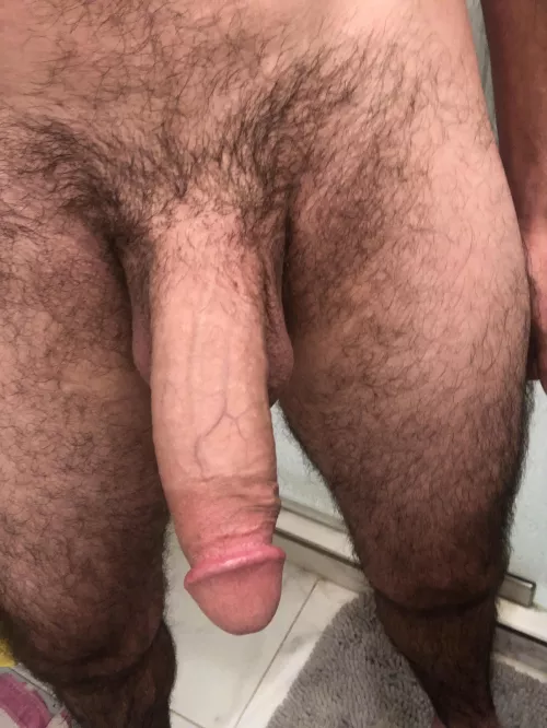 New here... honest rating for my semi hard cock please :) by hog_man21