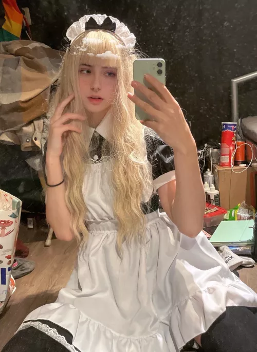 New maid dress 💞 by _Petitetwink