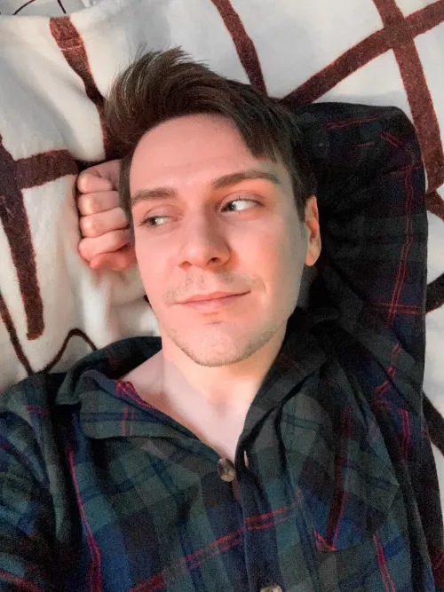 New PJs and sleeping in the best kind of holiday 🌲💚 by FloralTones