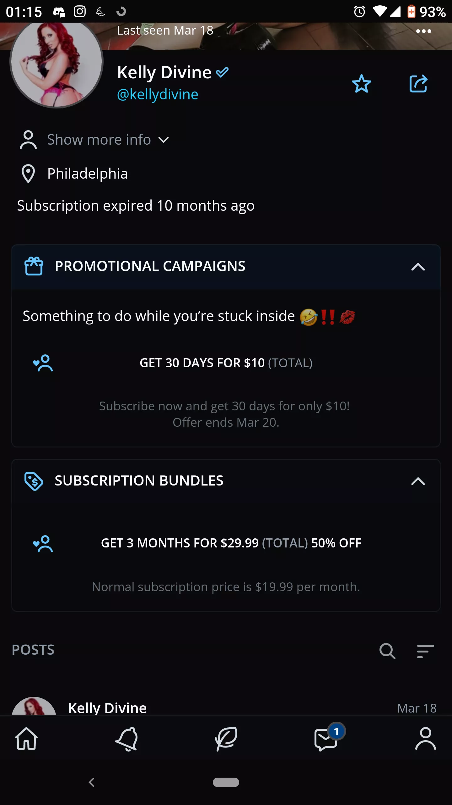 New promo on her onlyfans posted by Phoenix_e3