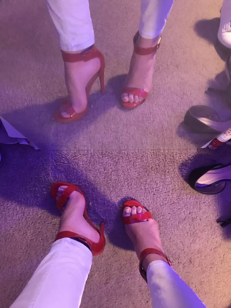 New shoes means yall get a peek ❤️ posted by BetterThanStarlight