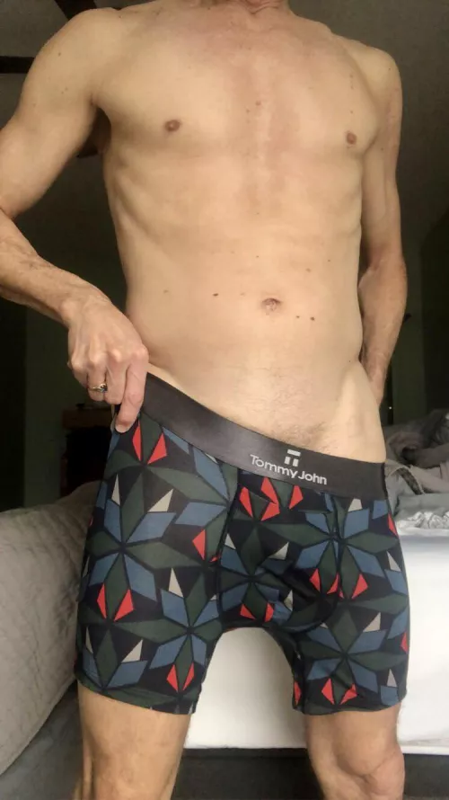New shorts for mild Monday. (Yeah I’m *that* dad who gets underwear for Christmas 🙄👨‍🦳) by SuperM77