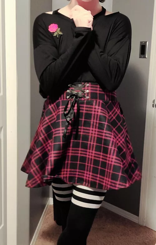 New skirt so a lil nervous but hiii~ by _Voy