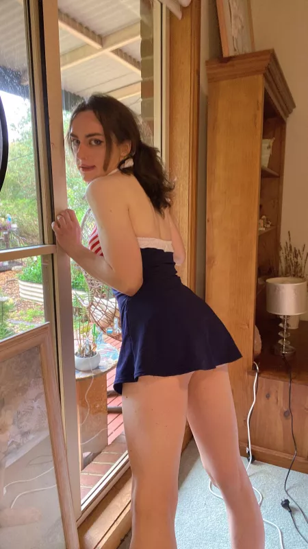 New swimsuit!!! How do I look in it?? ☺️ by _WhiteWren_