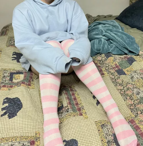 New thigh highs ☺️ by Jim_da_knight