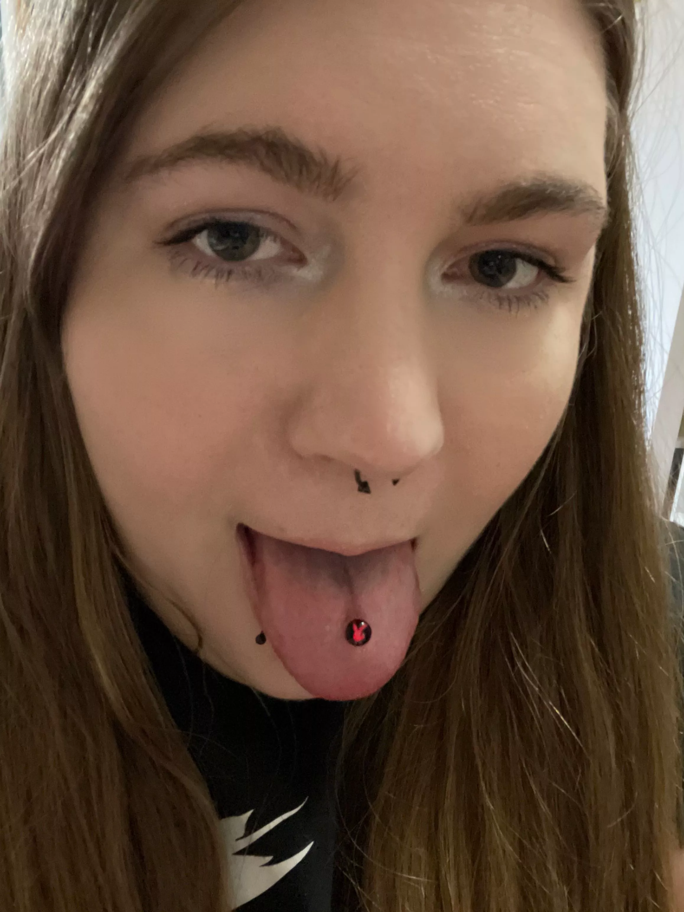 New tongue ring! posted by CourtneyandAbby