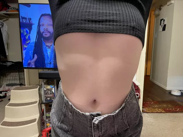 New top is hanging on by a thread lol by porcelainhottie