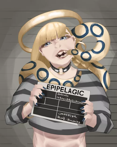 New way to illustrate the teeth of cephalopod monster girl? Credit of idea u/Xavius_Night by Fishyork1104