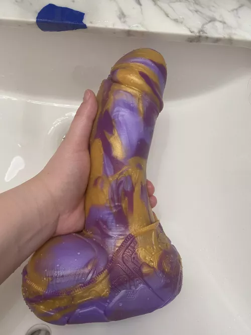 Newest addition to the family, he’s my biggest toy so far! M/M John by SexwithRopeAndDope