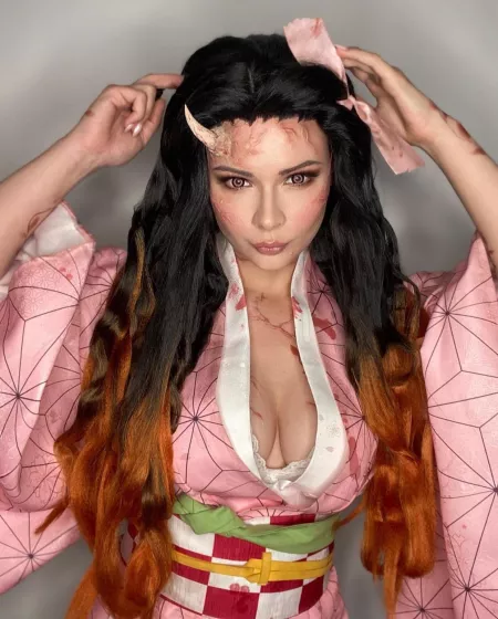 Nezuko by Jannetincosplay by TheBoredWan