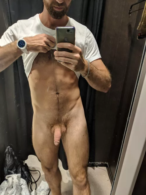 Nice and plump in the changing room by broshugpornbros