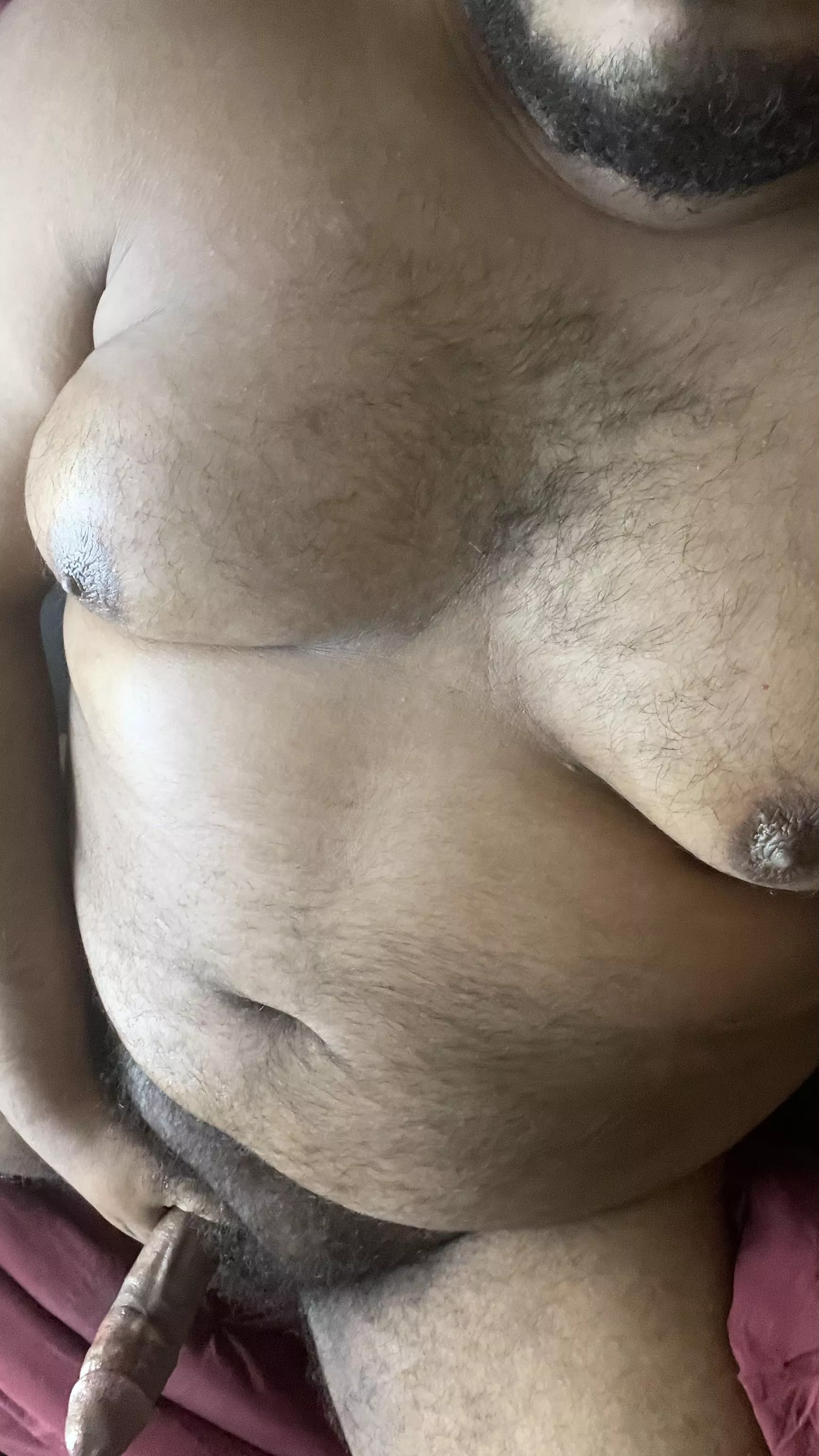 Nice n hard this morning 💦🐻 posted by bigboiatx