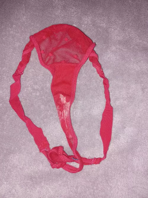 Nice pussy stained thong by Bigwazza12