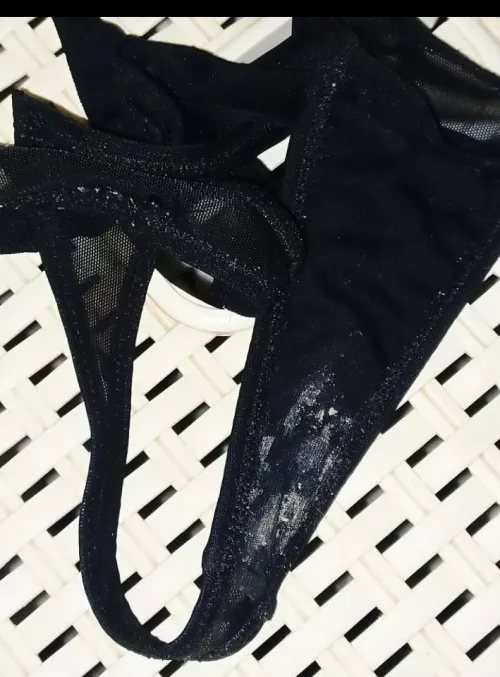 nice stained thong dm by Bigwazza12