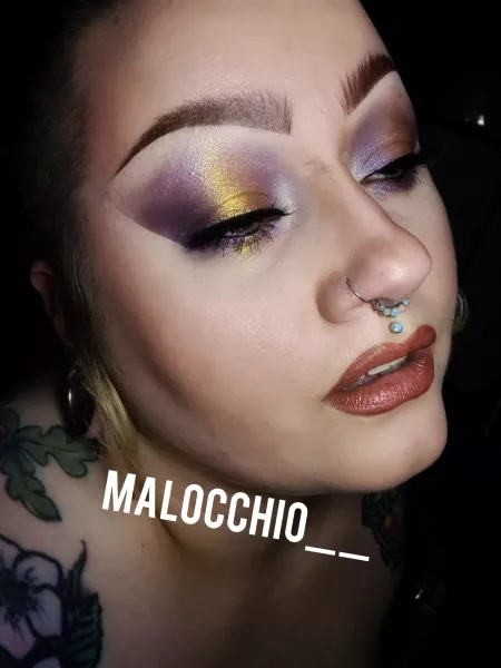 Nice subtle glam for a change. What do we think? 😘 by Malocchio__