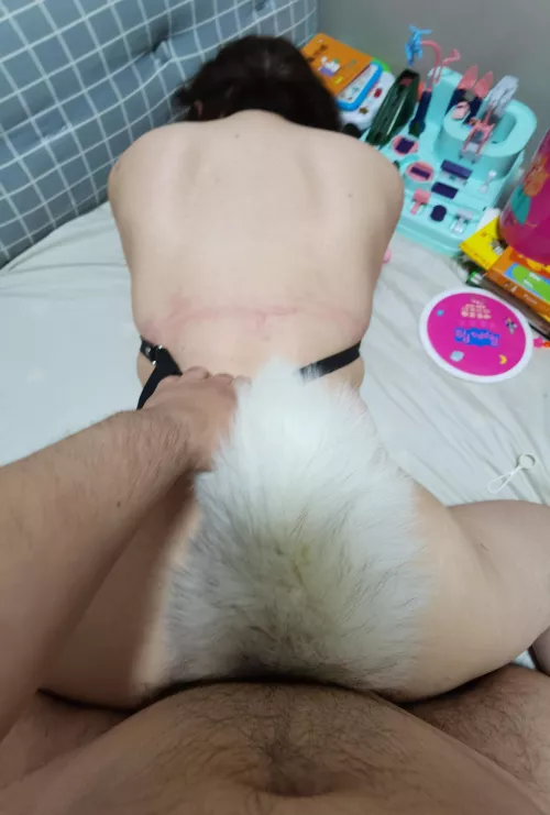 Nice to feel the plug in another hole by kcgwc