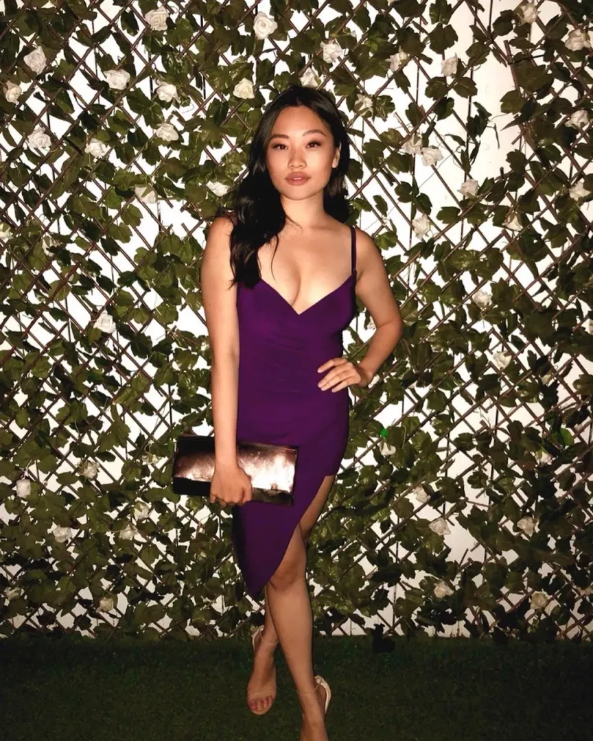 Nicely Shaped Purple Dress posted by PolishedGold