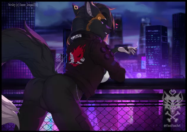 Night at Night city (Fleet-Foot) by Suave_Senpai