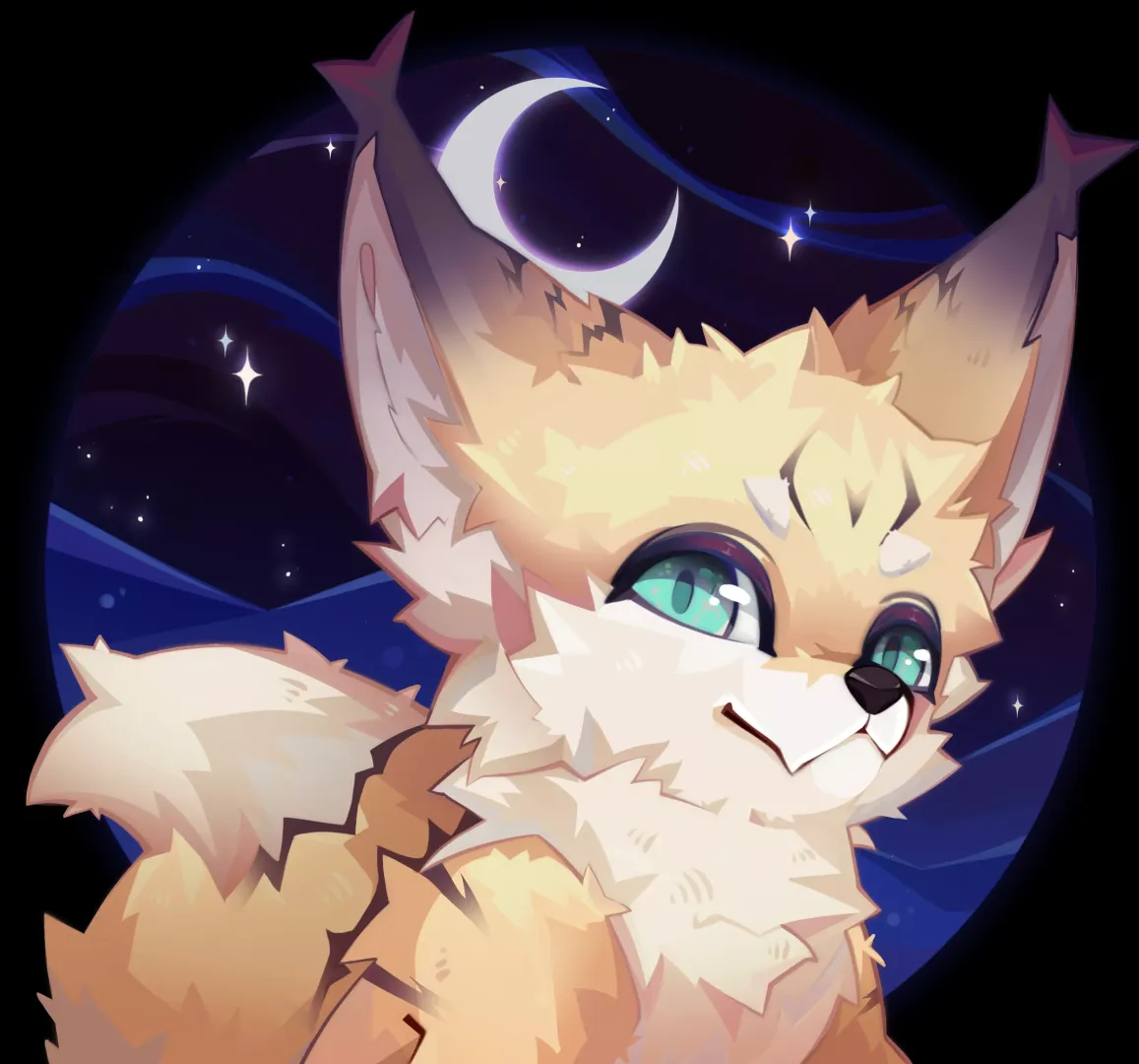 Nightfall - by me (Twitter - @SalluArt) posted by SalluArt