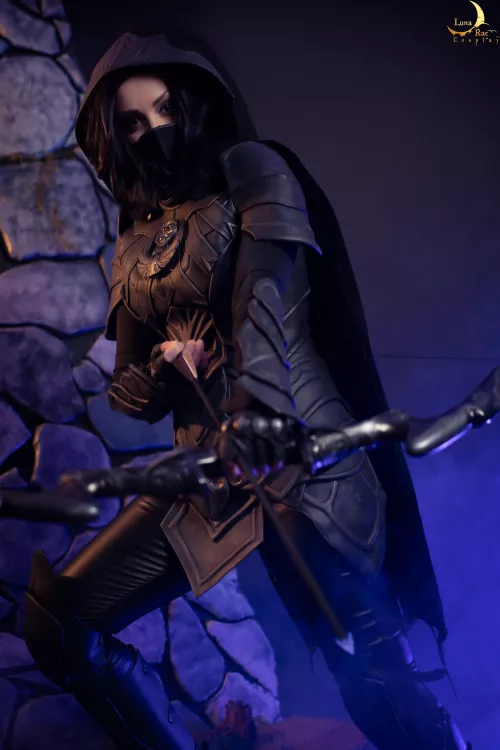 Nightingale Armor (Skyrim) by Lunaraecosplay [self] by Lunaraensfw