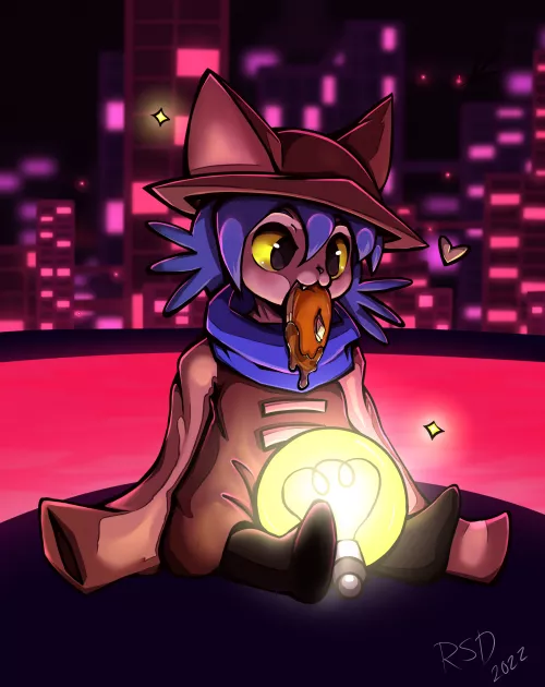 Niko From OneShot! (Art by me, @RightSideD0wn on twitter) by right_side_d0wn